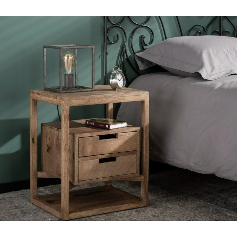 ZI Bedside table sahara 2 drawers